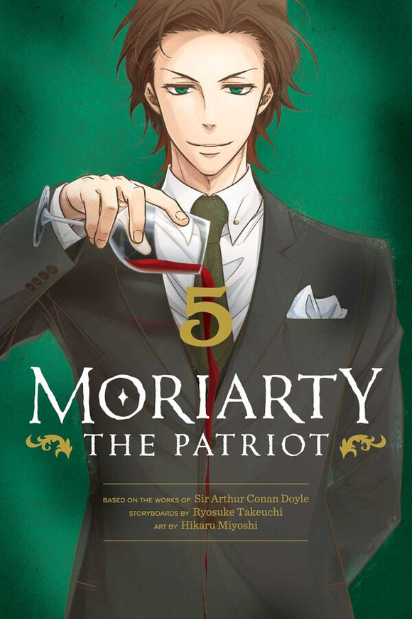 Moriarty the Patriot vol 5 Manga Book front cover