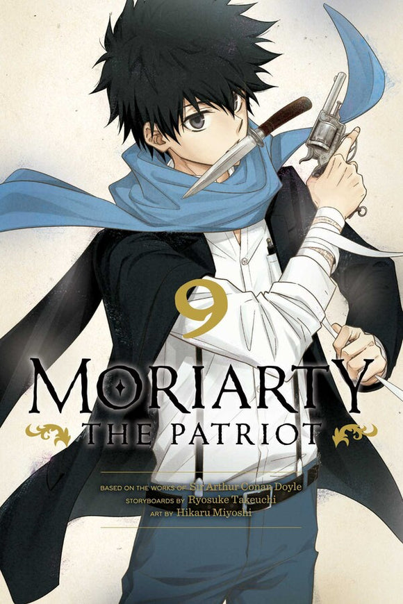 Moriarty the Patriot vol 9 Manga Book front cover