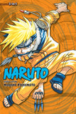 Naruto (3-in-1 Edition)  vol 2 Manga Book front cover