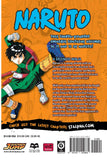 Naruto (3-in-1 Edition) vol 4 Manga Book back cover