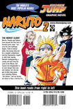 Naruto vol 2 Manga Book back cover