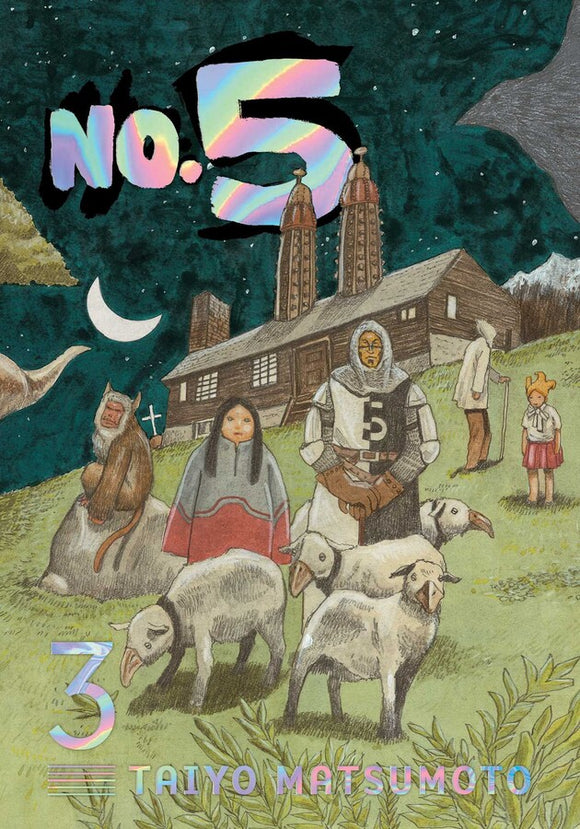 No. 5 vol 3 Manga Book front cover