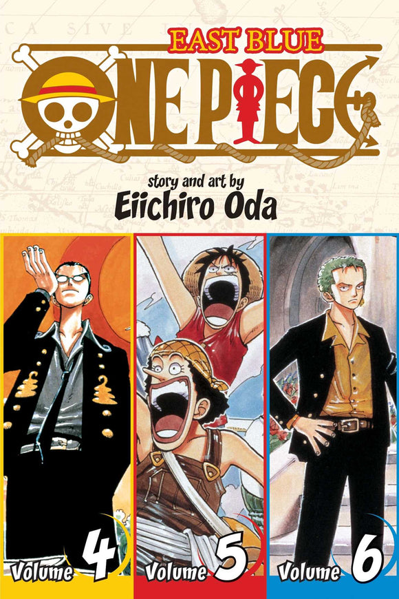 One Piece Omnibus Edition vol 2 Manga Book front cover