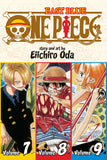 One Piece Omnibus Edition vol 3 Manga Book front cover