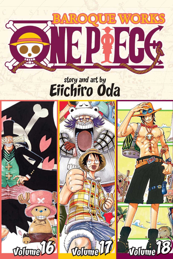 One Piece Omnibus Edition vol 6 Manga Book front cover