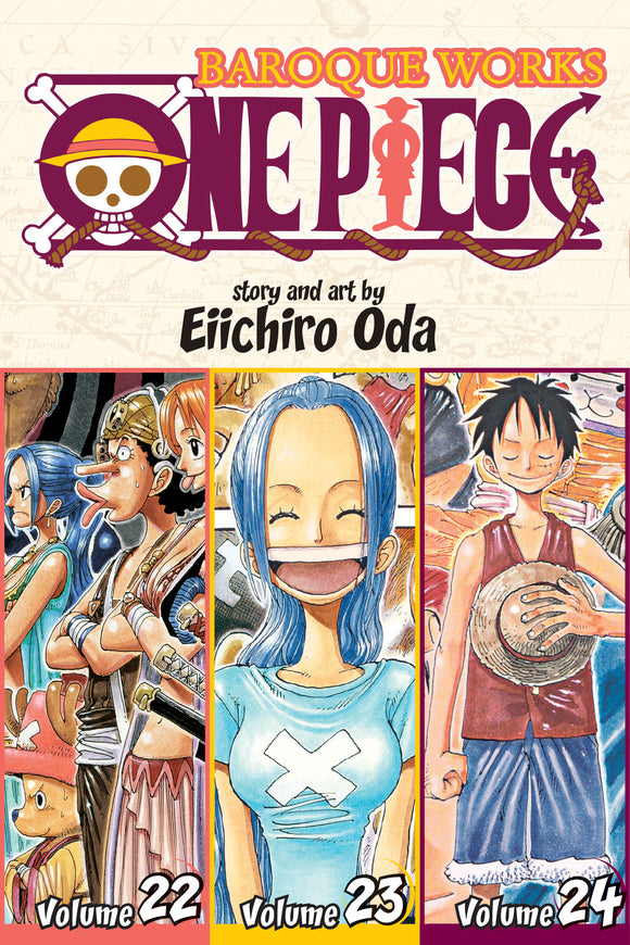 One Piece Omnibus Edition vol 8 Manga Book front cover