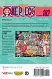 One piece vol 102 Manga Book back cover