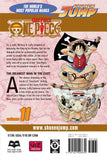 One Piece vol 11 Manga Book back cover