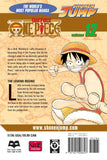 One Piece vol 12 Manga Book back cover