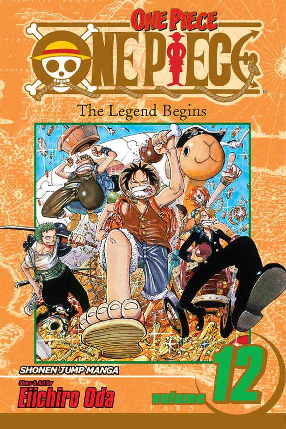One Piece vol 12 Manga Book front cover