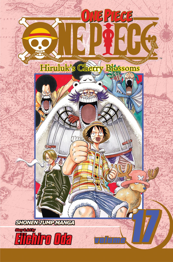 One Piece vol 17 Manga Book front cover