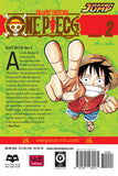 One Piece vol 2 Manga Book back cover