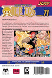 One Piece vol 71 Manga Book back cover