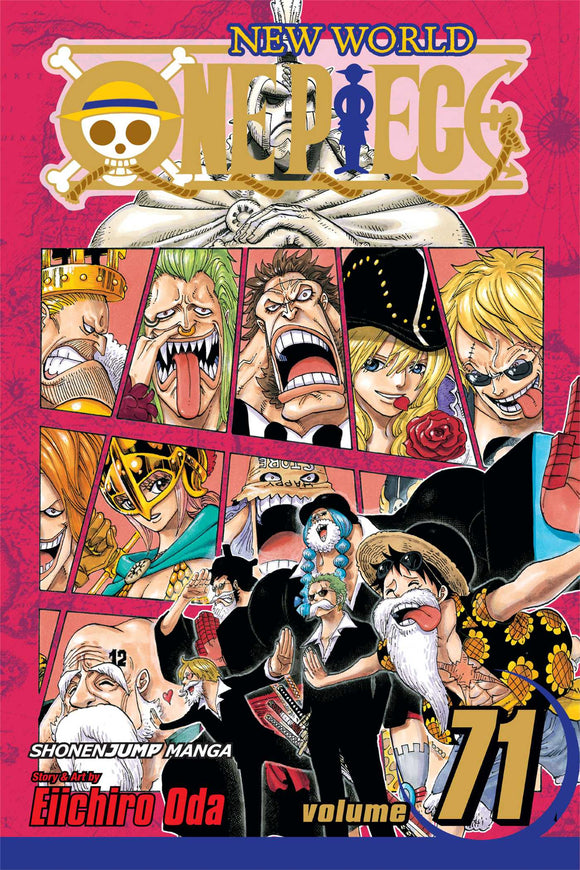 One Piece vol 71 Manga Book front cover