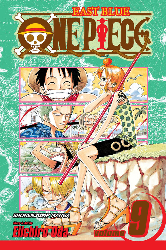 One Piece vol 9 Manga Book front cover