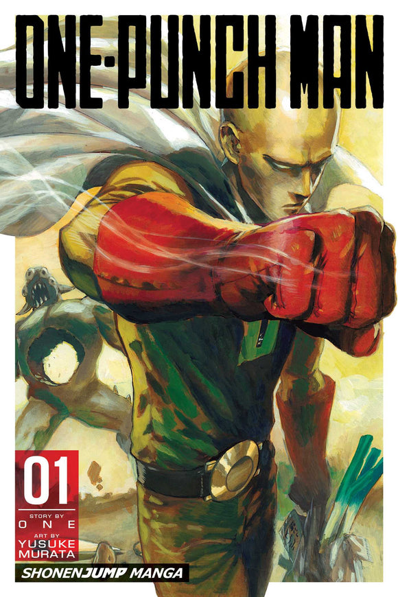 One Punch Man vol 1 Manga Book front cover