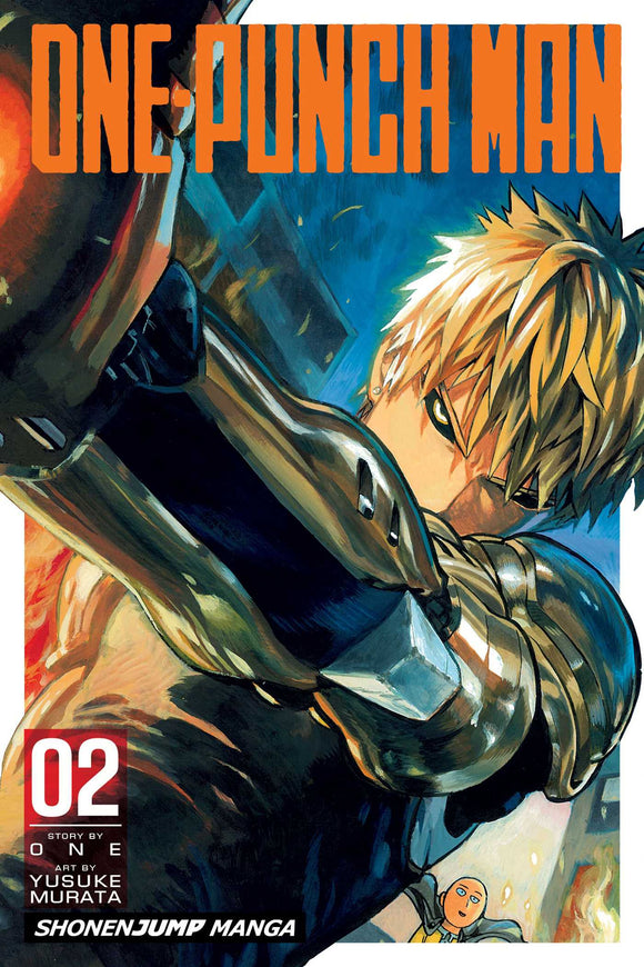 One Punch Man vol 2 Manga Book front cover