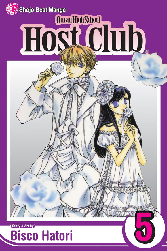 Ouran High School Host Club vol 5 Manga Book front cover