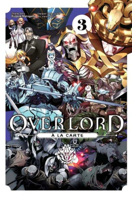 Overlord a la Cart vol 3 Manga Book front cover