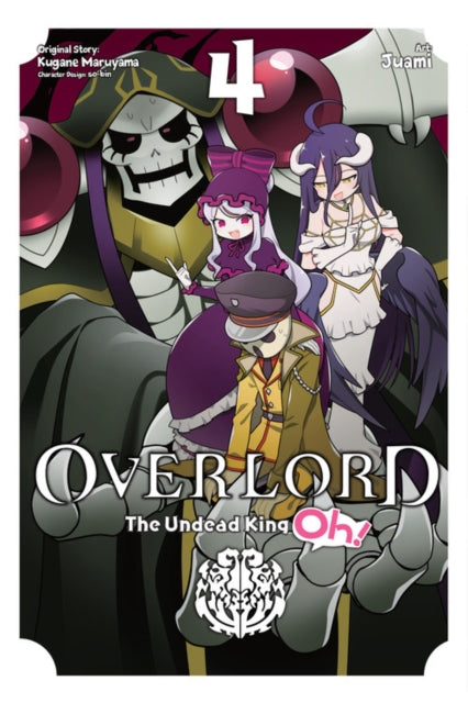 Overlord: The Undead King Oh! vol 4 Manga Book front cover
