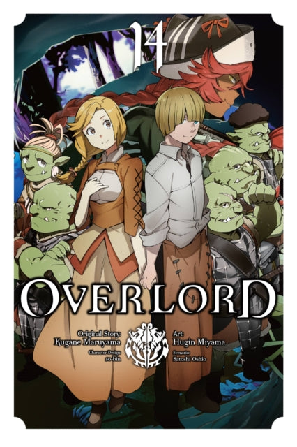 Overlord vol 14 Manga Book front cover