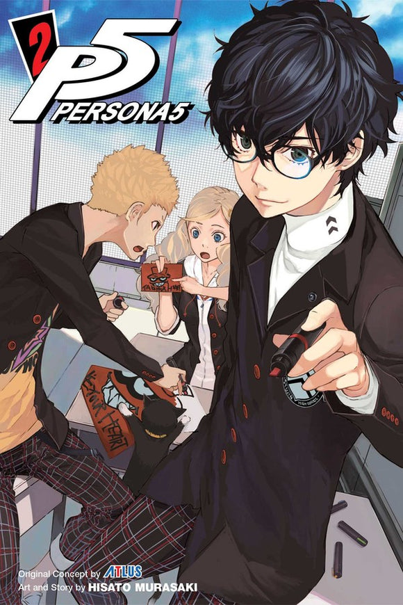 Persona 5 vol 2 Manga Book front cover