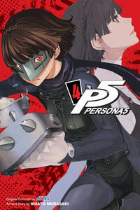 Persona 5 vol 4 Manga Book front cover