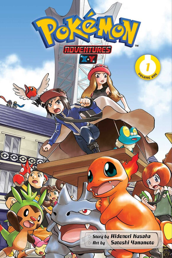 Pokemon Adventures XY vol 1 Manga Book front cover