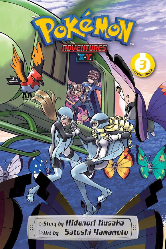 Pokemon Adventures XY vol 3 Manga Book front cover