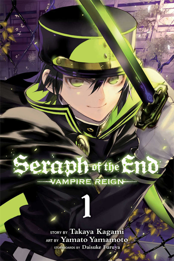 Seraph of the End vol 1 Manga Book front cover