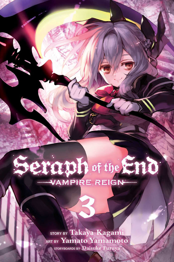 Seraph of the End vol 3 Manga Book front cover