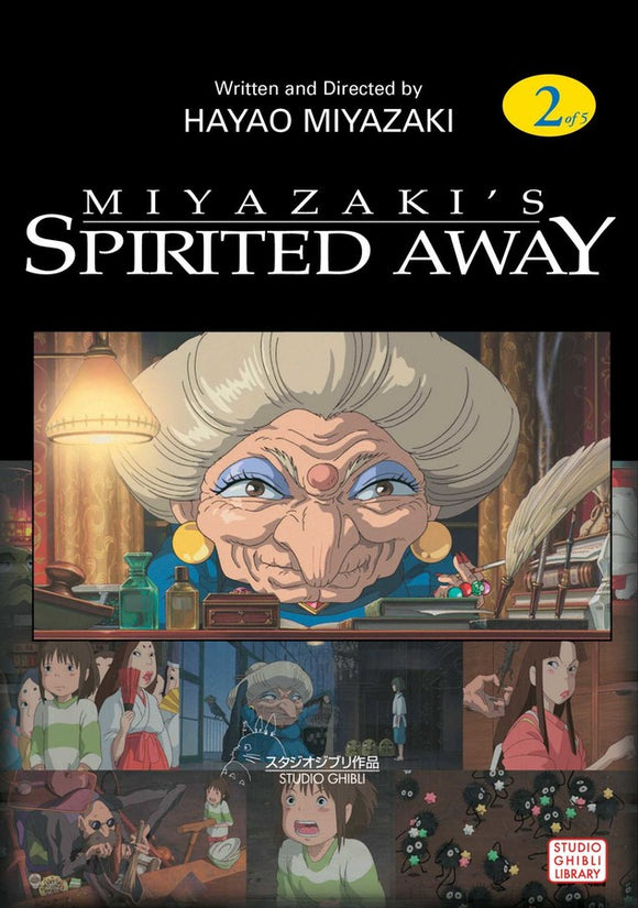 Spirited Away vol 2 Manga Book front cover