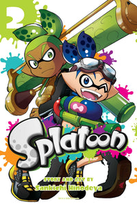 Splatoon vol 2 Manga Book front cover