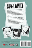 Spy x Family vol 1 Manga Book back cover