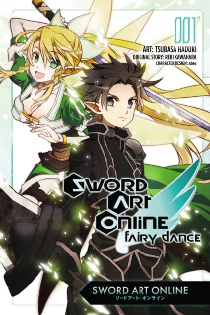 Sword Art Online Fairy Dance vol 1 Manga Book front cover