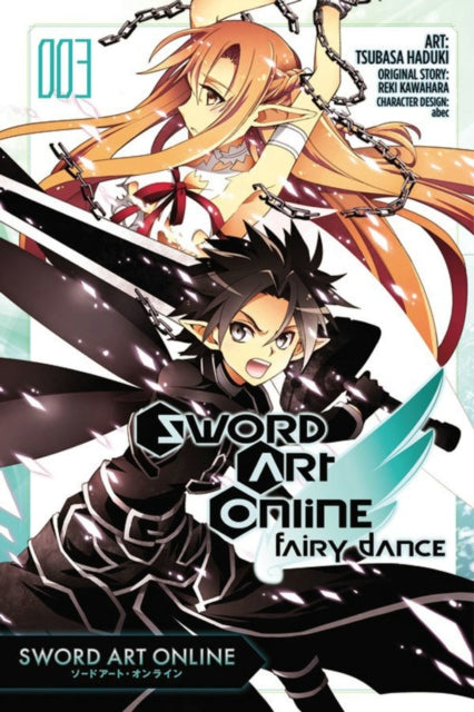 Sword Art Online Fairy Dance vol 3 Manga Book front cover