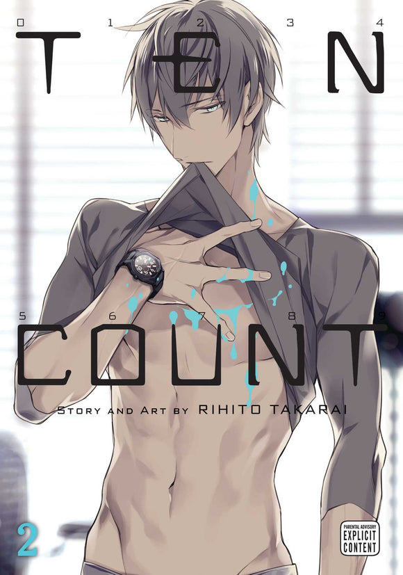 Ten Count vol 2 Manga Book front cover