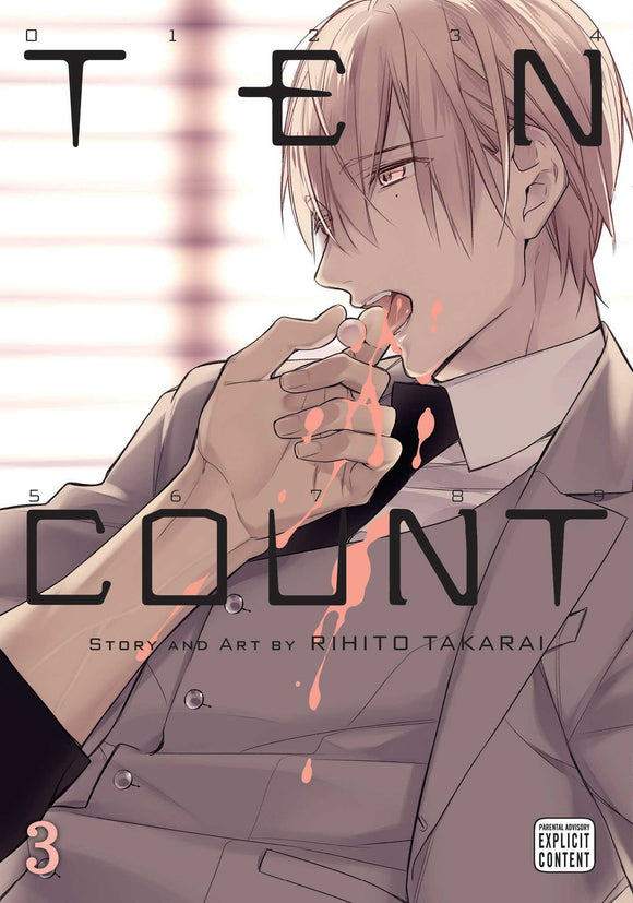 Ten Count vol 3 Manga Book front cover