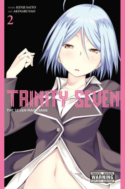 Trinity Seven: The Seven Magicians vol 2 Manga Book front cover