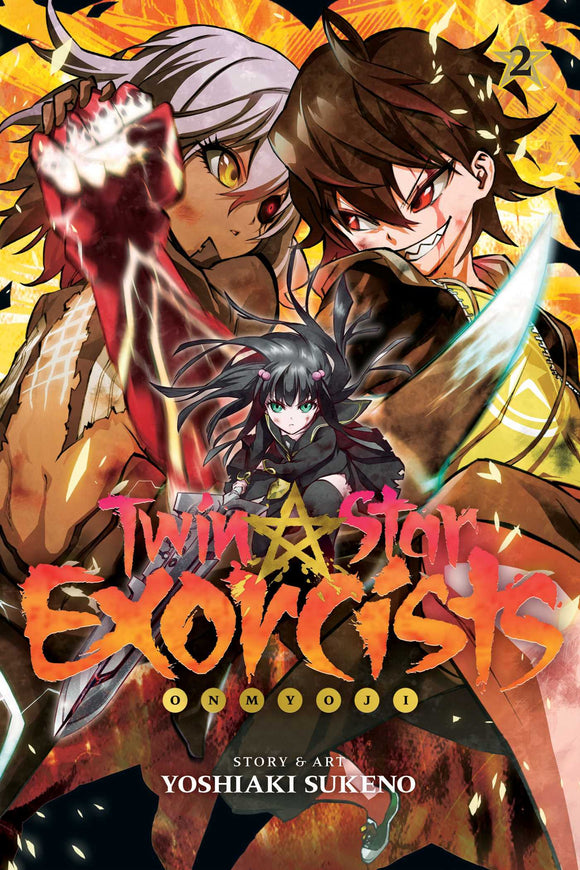 Twin Star Exorcists: Onmyoji vol 2 Manga Book front cover