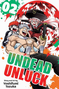 Undead Unluck vol 2 Manga Book front cover