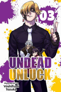 Undead Unluck vol 3 Manga Book front cover