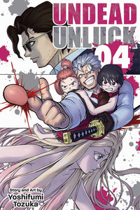 Undead Unluck vol 4 Manga Book front cover