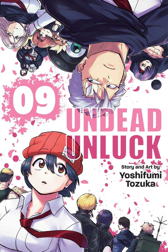 Undead Unluck vol 9 Manga Book front cover