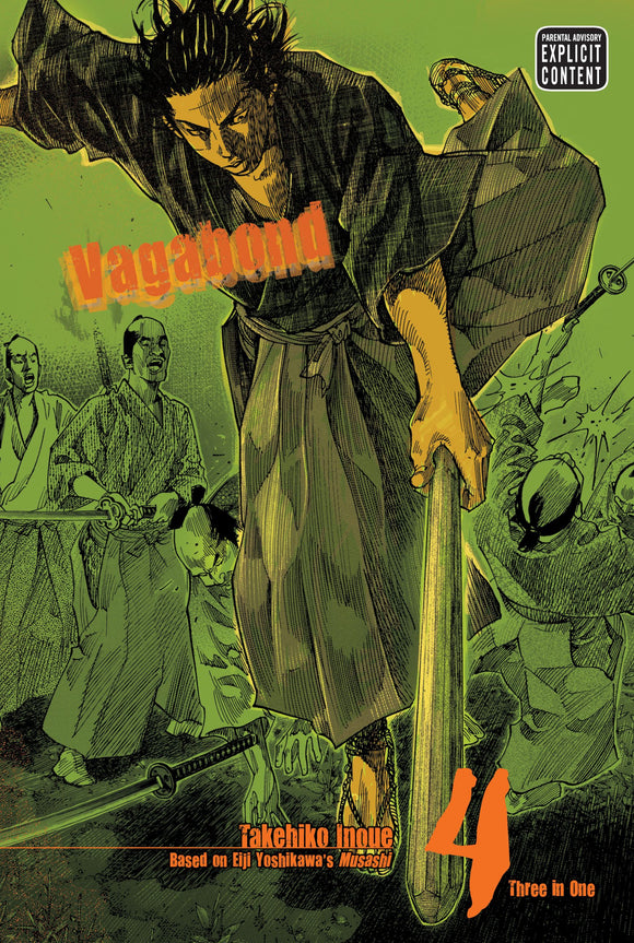 Vagabond vol 4 Manga Book front cover