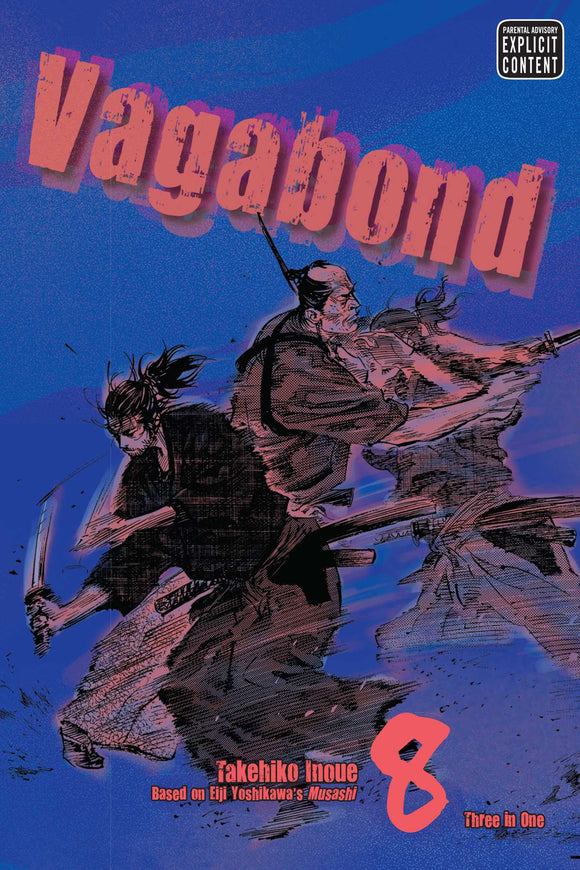 Vagabond vol 8 Manga Book front cover