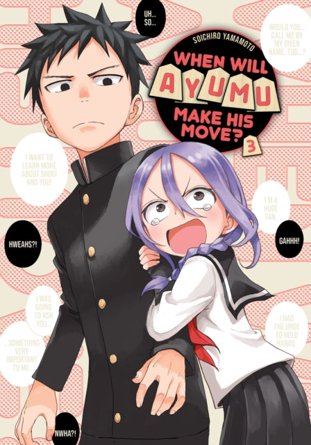 When Will Ayumu Make His Move? vol 3 Manga Book front cover