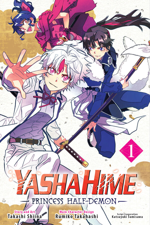 Yashahime: Princess Half-Demon vol 1 Manga Book front cover