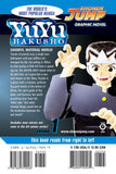 YuYu Hakusho vol 1 Manga Book back cover