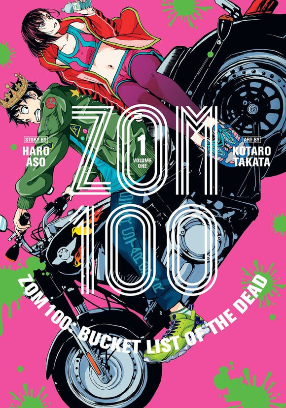 Zom 100: Bucket List of the Dead vol 1 Manga Book front cover
